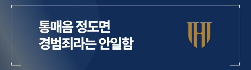 통매음은 경범죄라는 안일한 생각
